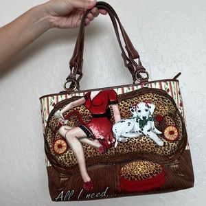 Retro Isabella Fiore Sequin Purse